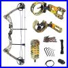30-55-lb-Black-Green-Camo-Camouflage-Archery-Hunting-Compound-Bow-150-75-40-01-fb